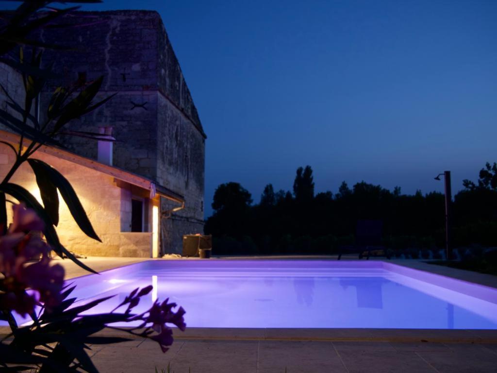 Gite Avec Piscine, Chateau De Lescours, St-Emilion Saint-Sulpice-de-Faleyrens Dış mekan fotoğraf