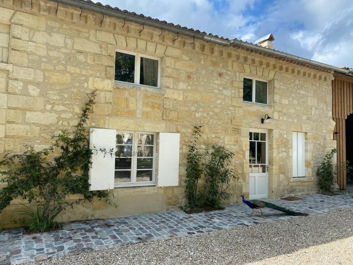Gite Avec Piscine, Chateau De Lescours, St-Emilion Saint-Sulpice-de-Faleyrens Dış mekan fotoğraf