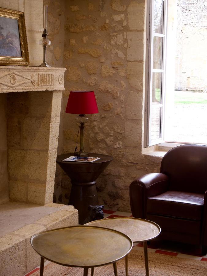 Gite Avec Piscine, Chateau De Lescours, St-Emilion Saint-Sulpice-de-Faleyrens Dış mekan fotoğraf